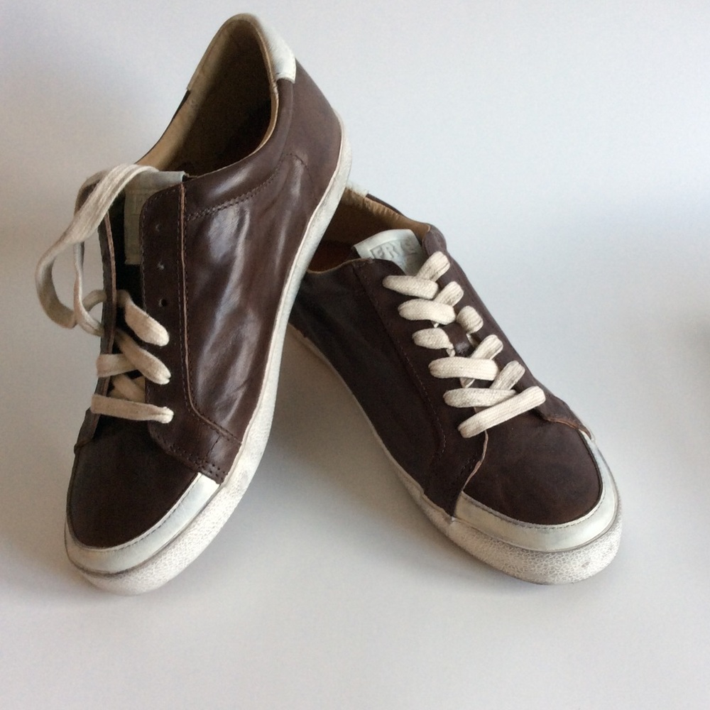 New In Box - Frye Low Leather Sneaker